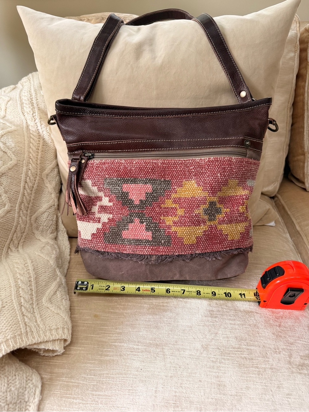 Myra bag tapestry/canvas/ leather